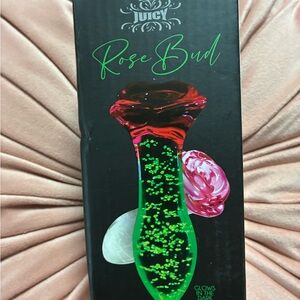 Juicy Rose Bud Red and Green glow in the dark